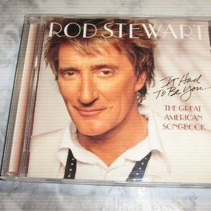 Rod Stewart Audio Cd The Great American Songbook. $5.00 AS AN ADD ON
